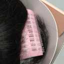 Elailite Hair Toppers for Women Real Human Hair Topper with Bangs Thinning Thin 9 * 12CM Silk Base Clip in Remy Hairpieces Hand-Tied 12 Inch Natural Black