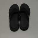 DREAM PAIRS Women's Arch Support Soft Cushion Flip Flops Thong Sandals (8, Black)