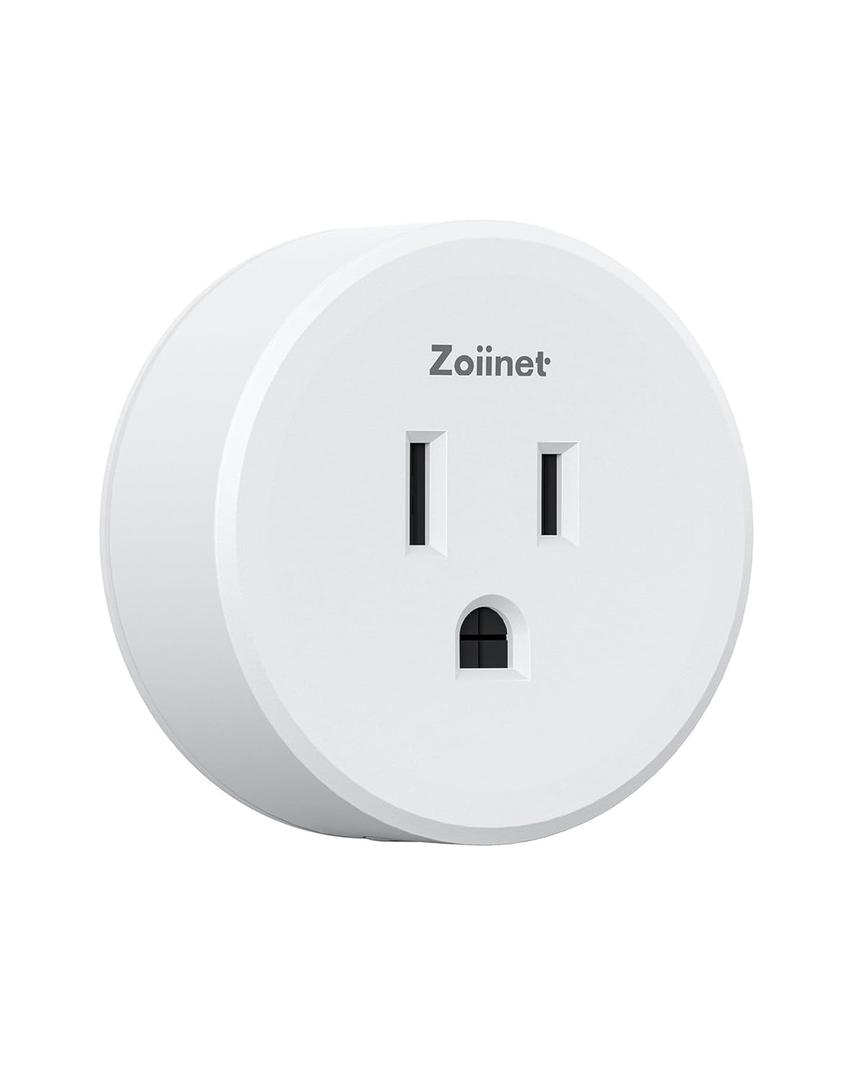 Zoiinet Remote Control Outlet Plug Switch, Buckle Design & Removable Wireless Light Switch, No Wiring Needed, 300 ft, 15A/1500W, Programmable, for Household Appliances