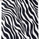jwyta Zebra Print Flannel Blanket,Black and White Animal Stripe Throw,Minimalist Style,Lightweight Fleece Blankets for Adults,Couch,Cabin,Bed,Camping Home Decor Gifts,60x50in