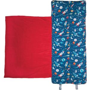 Stephen Joseph, Toddler All Over Print Nap Mat with Soft Blanket and Removable Pillow for Boys & Girls, Kids Sleeping Bag for Elementary, Daycare, Preschool with Carry Handle, Camo, One Size