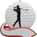 Personalized Golf Christmas Ornaments 2025  Custom Golfer Ornament  Sports Fan Ornament Decorations  Golf Player Gifts for Men  Sport Ornaments