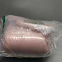 Mallify 5-in-1 Thick Plush Baby Play Gym Mat, Tummy Time Mat with 6 Sensory Toys, Baby Play Mat, Convertible Baby Gym for Stage-Based Development from Babies to Toddlers, Baby Essentials Gift, Pink