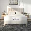 NapQueen 8 Inch Full Size Mattress, Bamboo Charcoal Memory Foam Mattress, Bed in a Box