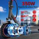Qlaway 8.5''/10'' Electric Scooter for Adults with Dual Shock Absorbers,19/22MPH,700/1000W Peak Motor,15/22 Miles Long Range,Foldable&Portable Escooter - Suitable for Daily Commute & Short Trip
