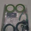 DSUWAZU Floral Tape and Wire Arrangement Tools Kit, Green Tape, Boutonniere Pin for Bouquet Stem Wrap, Florist and Wreath Making Supplies