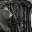 TOWOND Projector Screen and Stand, 120 inch Outdoor Projector Screen Indoor, Portable Movie Screen 16:9 4K Front Rear Projection Screen with Carry Bag Wrinkle-Free Design for Home Backyard Theater