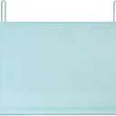 Kids Placemats, Silicone Placemats for Baby & Kids, Baby Place Mats with Teething Edge Bumper, Waterproof Dinning Table Mat, Dishwasher Safe (Blue, 12''×10'')