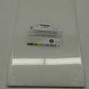 Thirteen Chefs Plastic Cutting Board - 18 x 12 x 0.5 Inch, Professional Grade HDPE, NSF Approved, Large Size and Dishwasher Safe (White)