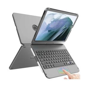 TQQ Touch for iPad (A16) 11th/10th Generation Case with Keyboard
360° Rotatable, Thin & Light, Multi-Touch Trackpad for iPad (A16) 11th Gen (11", 2025) & 10th Gen (10.9", 2022) (Gray)