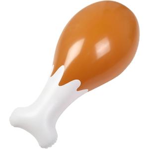 2 x Thanksgiving Turkey Leg Inflatable Balloon 24 Giant Large Chick Leg Inflatables Funny Chicken Drumsticks Balloons for Fall Harvest Thanksgiving Party Decoration 1Pcs
