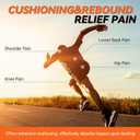 Work Boot Insoles for Standing All Day - Plantar Fasciitis High Arch Support & Shock Absorption Inserts for Foot Pain Relief,Orthotic Shoe Inserts,Heel Pain(Men's 5-6 / Women's 6-7)