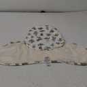 Hudson Baby Unisex Baby Plush Faux Fur Swaddle Wrap (0-3 Months, Plants)