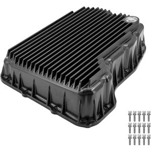 68RFE Transmission Deep Pan Fit for Dodge Ram 2500 6.7L 2007-2025 | Replace 228052120, Heavy Duty Black Cast Aluminum 68RFE Deep Pan,Fit for Dodge Ram 3500 6.7L 2007-2025