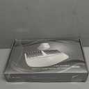 Ergonomic Wireless Keyboard and Mouse Set Creamy Wireless Keyboard Silent Mice Set with Wrist Rest for Computer, Laptop, PC, Mac, Windows (Gray White)