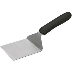 Winco 4" X 4" Griddle Spatula/Turner for Burgers, Steaks and More, Black