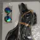 Resin French Bulldog Statue Storage Tray, Key Tray for Entryway Table, Cute Dog Butler Statue with Tray, Black French Bulldog Figurine Animal Sculpture Table Decoration for Home Office (A-6)