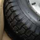 Taifa 15x6.00-6 Rubber Pneumatic Tires and Air Wheels, 2 PCS Replacement with 3/4" Bearings, Inflated Wheel for Garden Carts,Pressure Washers, Wheelbarrows,Lawn Mower,Hand Trucks etc.