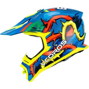 Adult Motocross Helmets ATV Dirtbike BMX MX Offroad Adventure UTV Helmets DOT Approved (Large, Thorn Jungle)