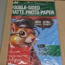 Uinkit 100 Sheets Matte Presentation tabloid paper 11x17 matte Double Sided 37lb Brochure Photo Paper 6.5Mil for laser and Inkjet Printers