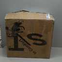 Ergonomic Office Chair, Mesh Desk Chair with Headrest, Lumbar Support, Thick Seat Cushion, Flip-up Arms, High Back Computer Task Chairs for Home Office, Black/Silver