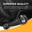 12363-31040 Front Torque Strut Mount for 2007-2015 Lexus Toyota, RX350 Camry Highlander Avalon 3.5L V6 - Front Engine Motor Transmission Mount Replace# A4259 EM-9538 1236331040