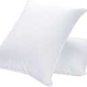 JA COMFORTS Goose Feather Down Bed Pillows for Sleeping(2 Packs)-Standard/Queen,High Fill Weight,Double-Layer Downproof Fabric Design,Goose Down Filling,600 Thread Count,Cotton Cover