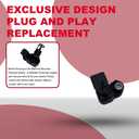 Automotive Intake Air Pressure and Temperature Sensor, Manifold Pressure Sensor, Car Air Intake Switch Replacement, Replace #12681993，12670600，12707766 ，082800-0630