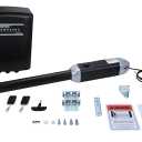 GATEXPERT SW880DC Single Swing Gate Opener Kit Automatic Gate Operator for Gates up to 880 Pounds and 13 Feet