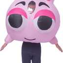 Halloween music game raddy costume Adventure pinki Inflatable Costume Funny Costume for adult and kids (child)