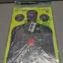 Splatterburst Targets - 12 x18 inch - Silhouette Splatter Target - Easily See Your Shots Burst Bright Fluorescent Yellow Upon Impact - Made in USA (25 Pack)
