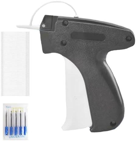 Tagging Gun for Clothing - 6 Steel Needles, 1000 pcs 2" Barbs Fasteners - Ideal for Retail, Boutiques & Consignment
