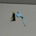 Pet Parrot Bird Harness Leash Adjustable Bird Flying Harness Traction Rope with Cute Wing for Parrots Pigeons Budgerigar Lovebird Cockatiel Mynah Outdoor Training Toy (M, Blue)