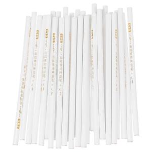 FRCOLOR 30pcs White Nail Pencil Nail Whitening Pencil DIY Manicure Pencil Nail Art Point Drill Pen for French Manicure Supplies