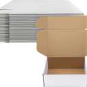 11 x 8 x 4 inch Shipping Boxes Set of 20 White Corrugated Cardboard Box Mailer Boxes for Packaging Small Business ShippingMailing Boxes Bulk for Birthday Wedding Party Book Literature Gift Giving