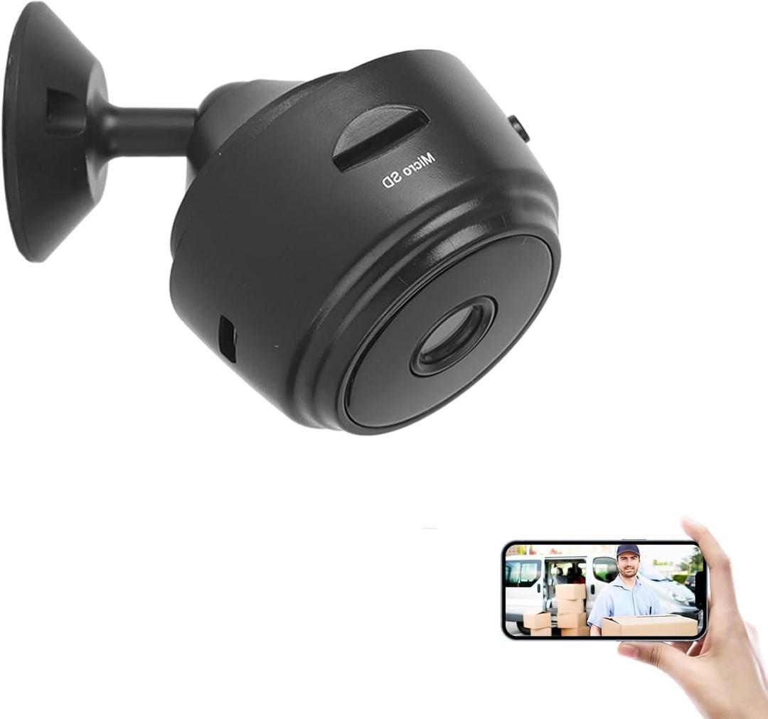 Smart Security Camera, 720P Mini Surveillance Video Camera for Home, Real Time Display, Motion Detection, 120 Wide Angle, 90 Horizontal Angle Smart Security Camera, 720P Mini Surveillance Video Camera for Home, Real Time Display, Motion Detection, 120 Wide Angle, 90 Horizontal Angle