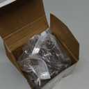 TecUnite 24 Pieces 3.35 Inch Table Number Holder Place Card Photo Holder Picture Name Menu Clips Memo Cards Stand for Wedding Reception Anniversary Birthday Party Centerpieces (Silver)