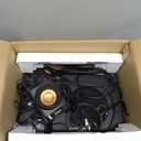 Small Subwoofer Home Theater for TV Surround System 5 Wired Speakers Amplifier 4 inch Woofer Built-in Receiver Support HDMI ARC Optical Bluetooth Input for Projector