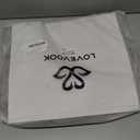 LOVEVOOK Laptop Tote Bag for Women,Vintage Leather Work Tote Bag for Women, 15.6 Inch Computer Briefcase Bag,Waterproof Teacher Business Office (Retro Brown)