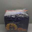 Sadnyy 80 Pcs Large Halloween Treat Bags Bulk - 12.6 x 9.84 x 6.79 Inch Happy Halloween Tote Gift Bags Reusable Candy Bag with Handles for Party Favors (Pumpkin)