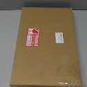 KKU Acrylic Football Display Case - Clear Double Tier Black Stand for Signed Autographed Football Display