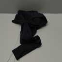 THE GYM PEOPLE Women's V Cross Waist Yoga Leggings with High Waisted Tummy Control (Small, Black)