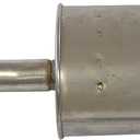 Walker Quiet-Flow SS 54983 Direct Fit Exhaust Muffler Assembly 2" Inlet (OD) 2" Outlet (OD) for Honda Civic