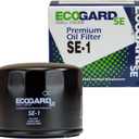 ECOGARD SE-1 Small Engine Oil Filter for Mowers, Tractors, Lawn Equipment, Other Small Gas Engines Replaces BRIGGS-STRATTON 492932, 695396, 792326, 795137, FRAM PH8170, TECUMSEH 36563, WIX 57035