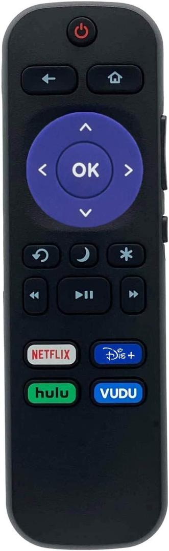 ONN Roku Soundbar Replacement Remote 100002421 with DSY Netflix Hulu Vudu, (6900 ONN ROKU)