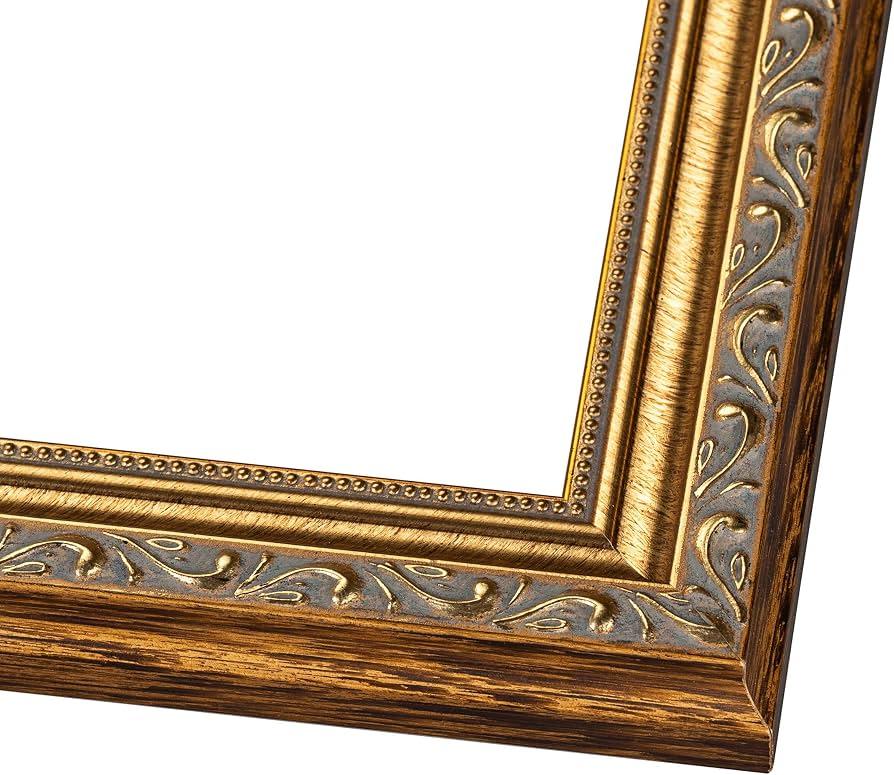 Golden picture frame 32.5x 32.5 inch