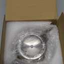 HIWARE 1000ml Glass Teapot with Removable Infuser, Stovetop Safe Tea Kettle, Blooming and Loose Leaf Tea Maker Set (33 oz)