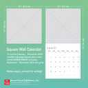 Large Print | 2025 12 x 24 Inch Monthly Square Wall Calendar | Matte Paper | Plastic-Free | BrownTrout | Easy to See Large Font
