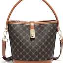 FOXLOVER Small Bucket Bag For Women Fashion Simplicity Crossbody Handbag Designer Shoulder Purse