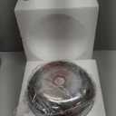 Smoked Hammered Glass Shade Replacement for E26 Pendant Lights, Chandeliers, Table Desk Floor Lamps and Wall Sconces, 11" Grey Lampshade for Vanity Light, Dia 11", Height 5.5", Fitter 1.65"